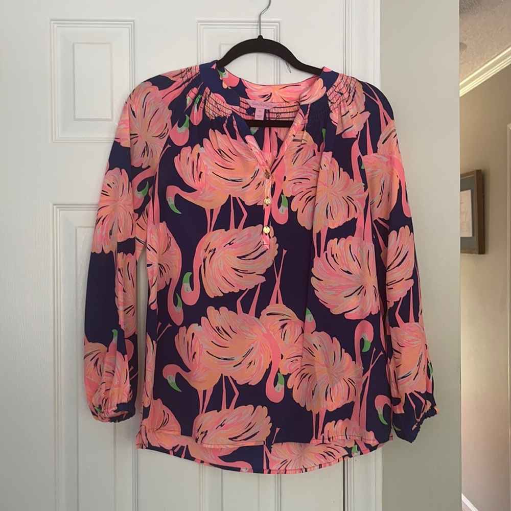 Lilly Pulitzer Elsa Silk Top